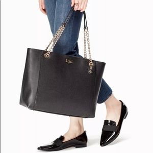 Kate Spade Briar Lane Willis Black Leather Bag
